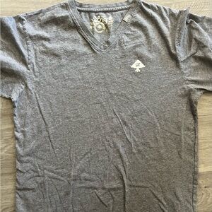 LRG. Large. Heather Gray.